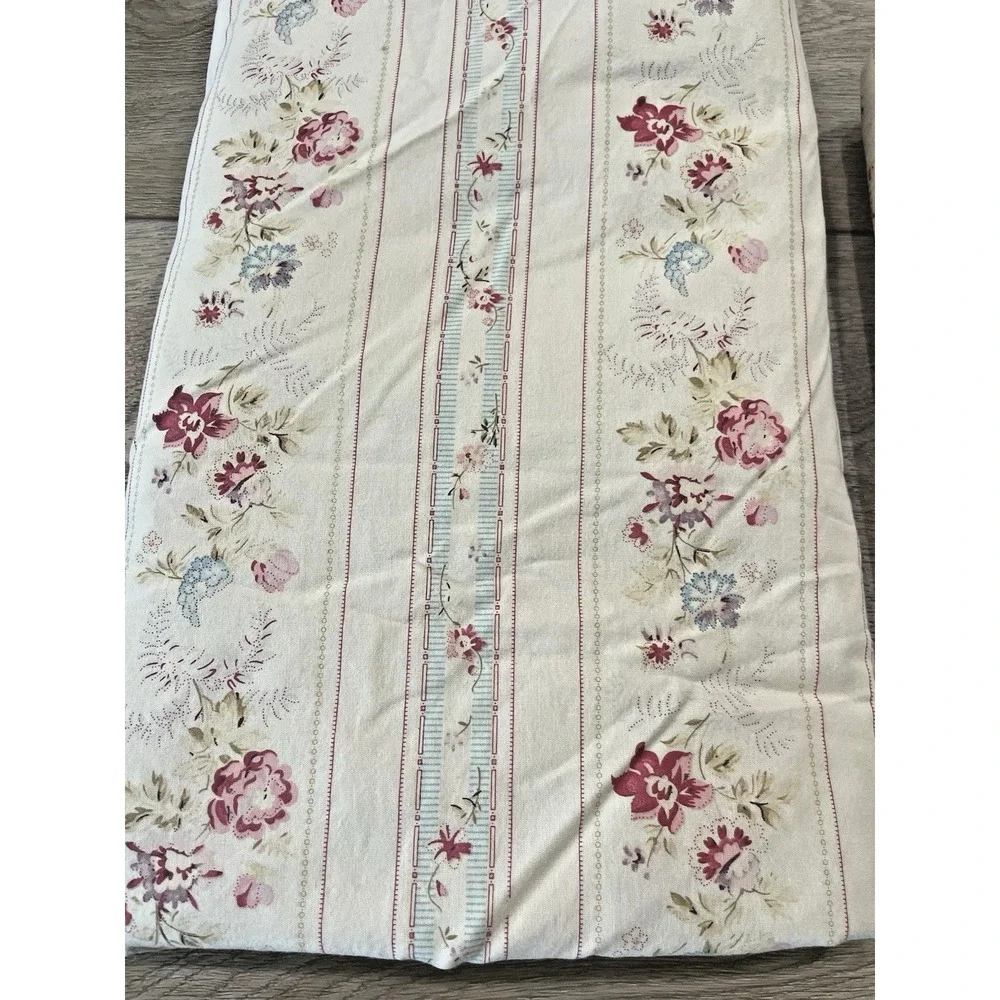 Vtg Ralph Lauren Josie Floral FULL 4 Pc Sheet Set Fitted Flat 2 Stnd Pillowcases